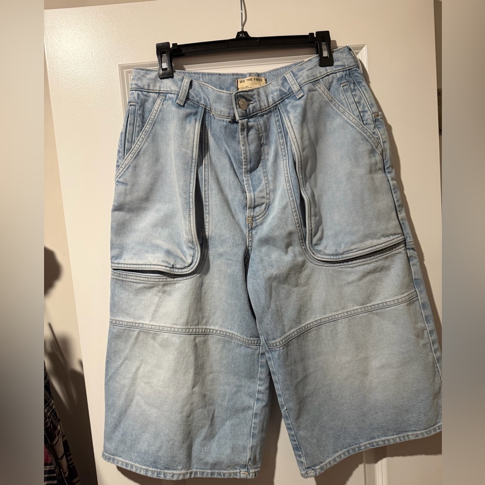 We The Free Havasu Slouchy Crop Jeans Size 30 🔥 Brand New